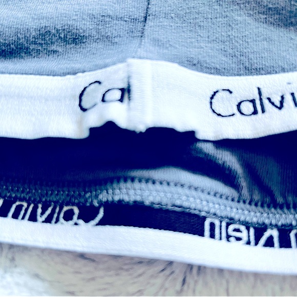 Calvin Klein cotton bralette bundle - Picture 3 of 5